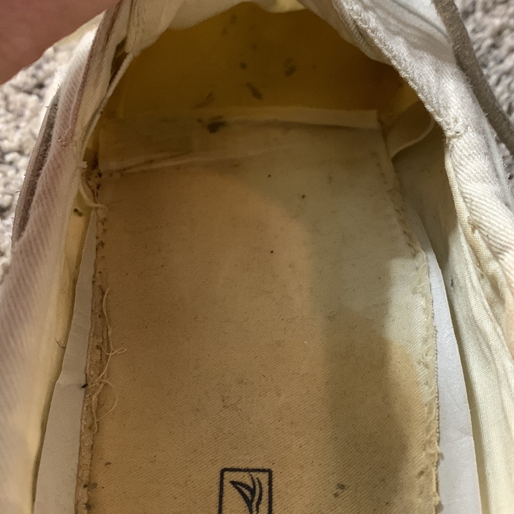 Ivory Sherry Top Sider, 9.5 - Picture 4 of 8